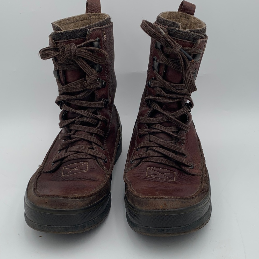 Sorel 1964 wool lined waterproof leather boots wool lining men’s size 10 - Picture 5 of 13